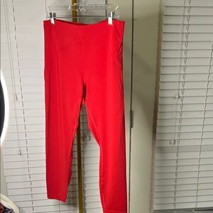 Lululemon Athletica Bold Red Leggings